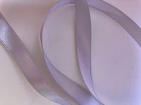 Grey / Silver  Double Satin Ribbon 15 mm (2 metre pack)