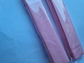 Pink Cotton Bias Binding 23mm  (3 metres)