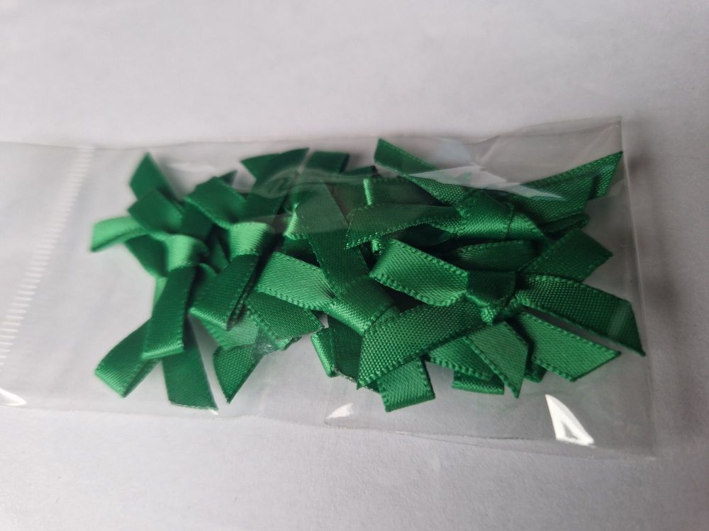 Emerald Green Bow (Pack of 15)