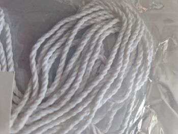 White Piping approx 5mm (3 metres)