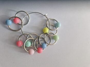 Bead / Ring Stitch Markers (Pack of 10)