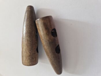 Wooden Toggle 50mm (pack of 2)