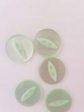 Mint Fisheye Button 19mm (Pack of 8)