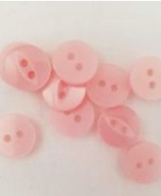 Pink Fisheye Button 19mm (Pack of 8)