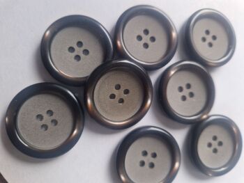 Brown  Buttons  28mm (each)