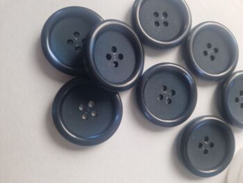 Navy Buttons  28mm (each)