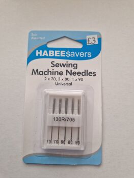 Sewing Machine Needles 70/80/90 - 5 needles