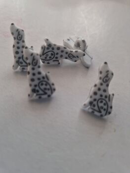 Dalmatian Dog Buttons  - Pack of 5