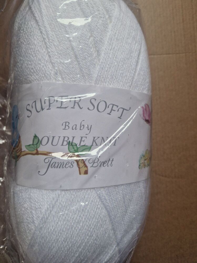 White 400g DK - James C Brett