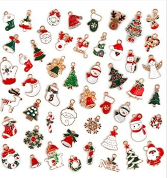 Christmas Charms 50 pieces