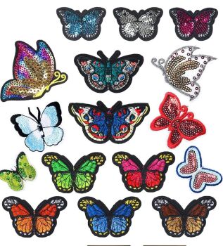 Butterfly Motif Pack - 16 motifs