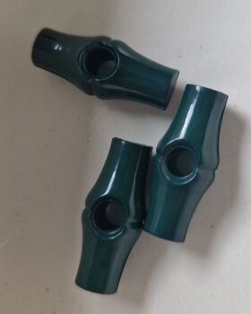 Bottle Green Toggle 25mm (pack of 3)