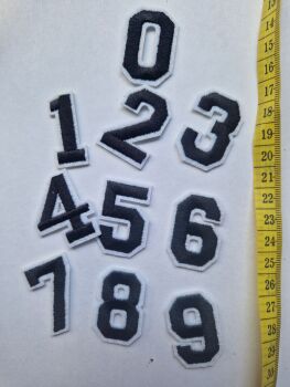 Number Motif / Patch 0-9 (10 pieces)