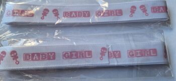 Baby Girl Grosgrain Ribbon 16mm (2 metre pack)