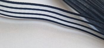 Navy Ribbon 16mm (2 metre pack)