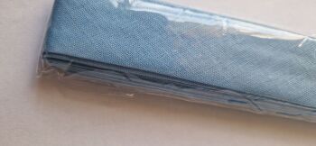 Blue Cotton Bias Binding 25mm  (3 metres)