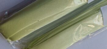 Lemon Satin Bias Binding 18mm ( 3 metres)