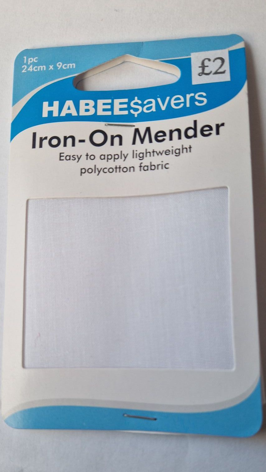 White Iron on Mender