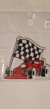 Racing Car Motif  65mm x 58mm