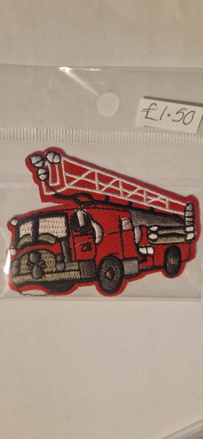 Fire Engine Motif  75mm x 58mm