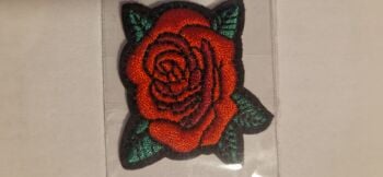 Rose  Motif 36x40mm