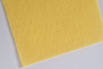 Premium Craft Felt A4  - Yellow (each)