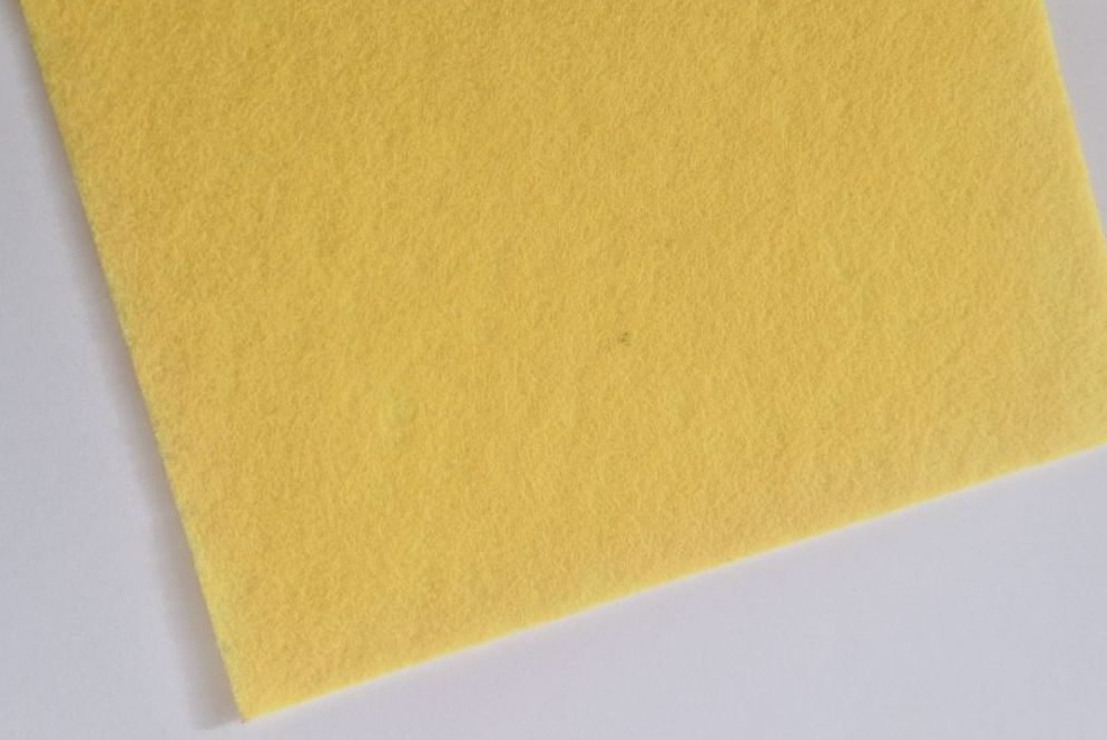 Premium Craft Felt A4  - Yellow (each)