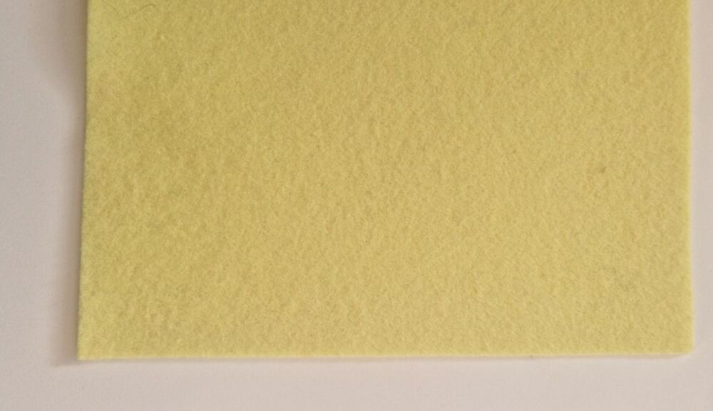 Premium craft felt A4 - Yellow /Lemon (each)