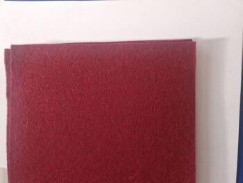 Premium Craft Felt A4  - Maroon / Wine  (each)