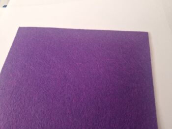 Premium Craft Felt A4  - Purple (each)