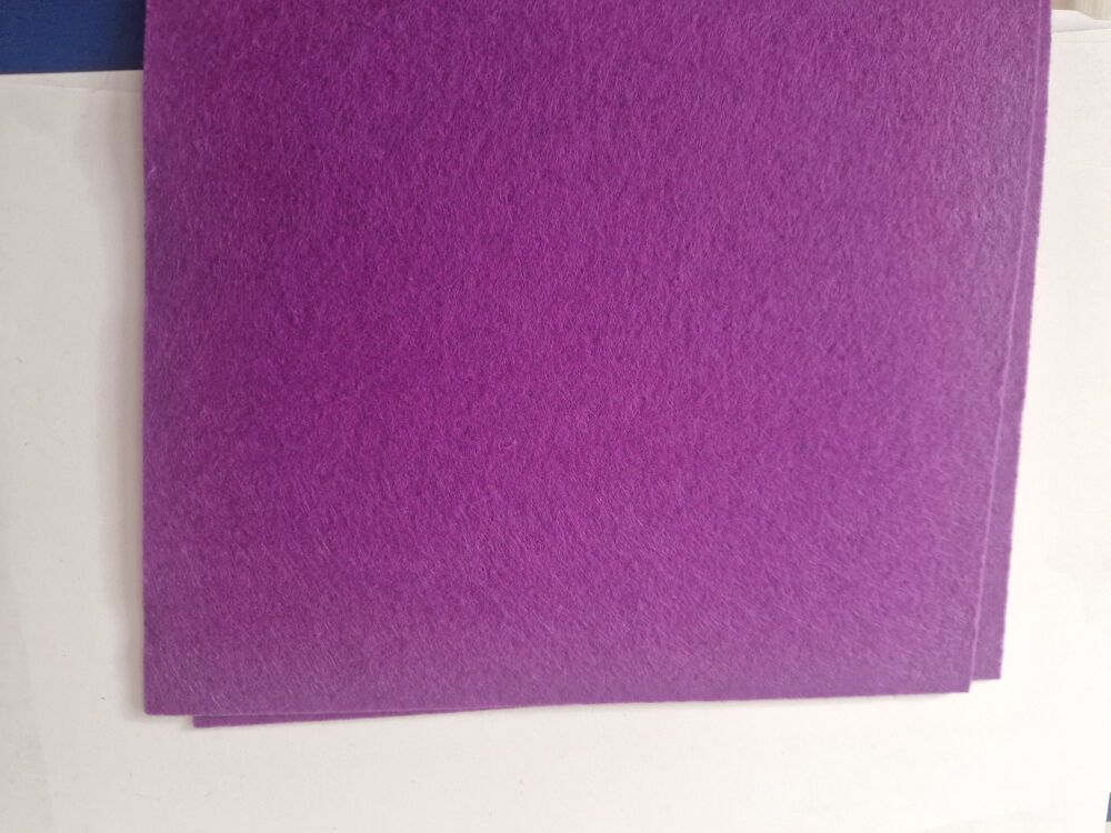 Premium Craft Felt A4  - Purple (each)