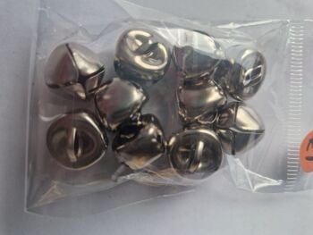 Bells - Silver  14mm approx  (Pack of  10)