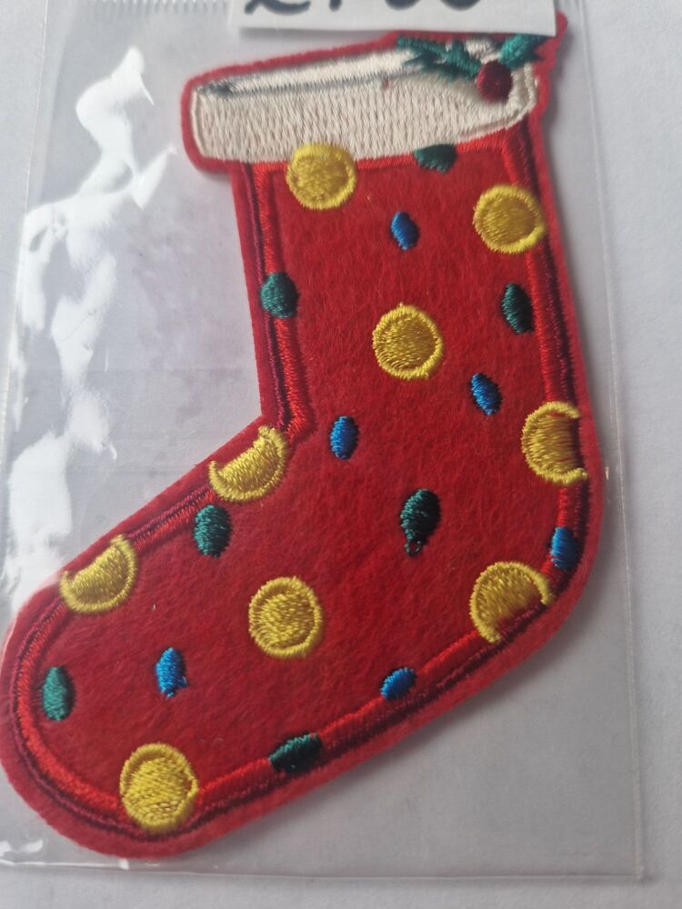 Christmas Motif - Stocking  56mm x 80mm