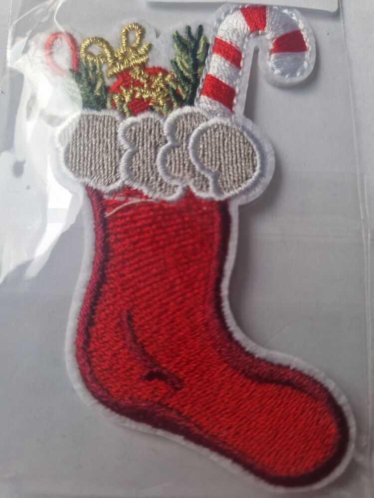 Christmas Motif - Stocking  44mm x 80mm