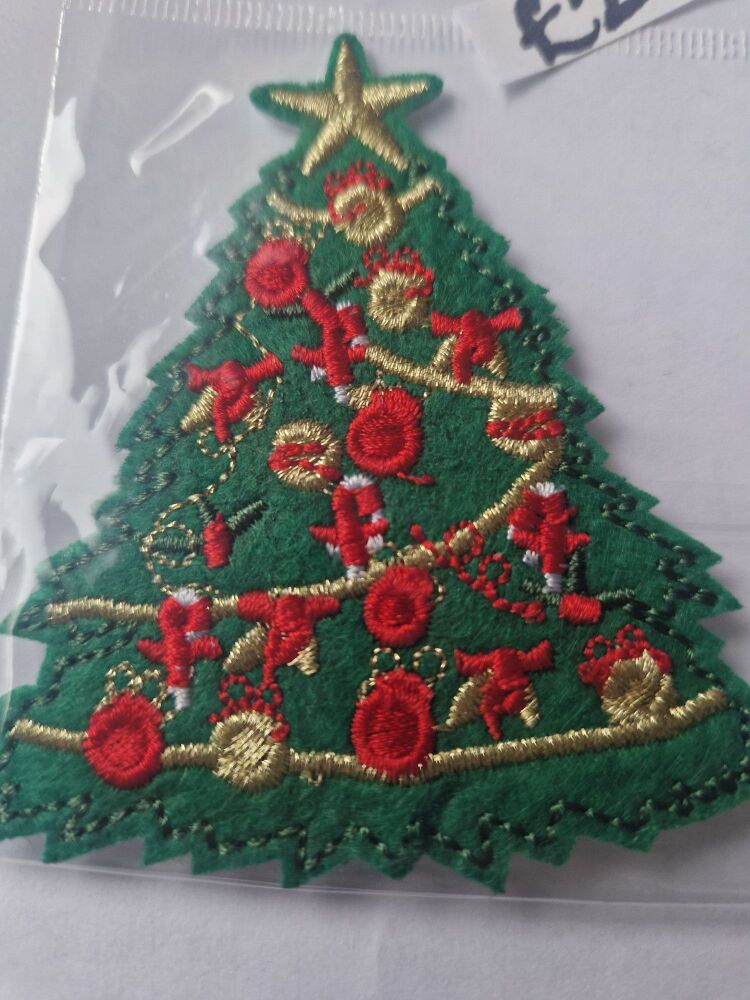 Christmas Motif - Tree  70mm x 77mm