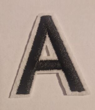 Letter Motif  " A "  - 4cm (Smaller)