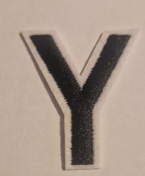 Letter Motif  " Y "  - 4cm (Smaller)