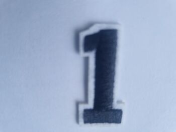 Number Motif  " 1 " - 4cm Smaller