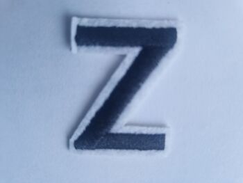 Letter Motif  " Z "  - 4cm (Smaller)