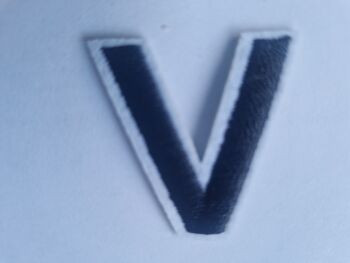 Letter Motif  " V "  - 4cm (Smaller)