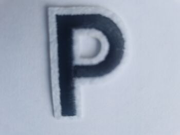 Letter Motif  " P "  - 4cm (Smaller)