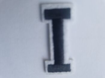 Letter Motif  " I "  - 4cm (Smaller)