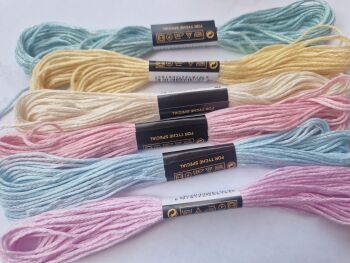 Embroidery Thread - 6 pack - Pale