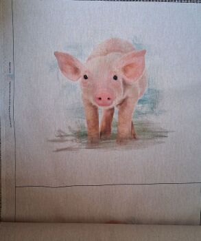 Pig Linen Look Panel (each)