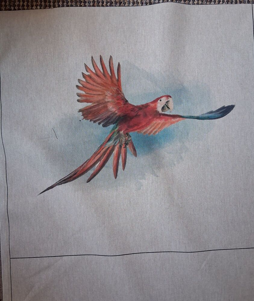 Parrot Linen Look Panel (each)