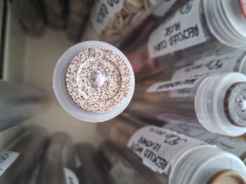 Recycled Macadamia Buttons - Light  Brown 23mm (each)