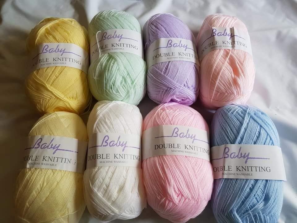 James C Brett Baby DK 400g Premium Acrylic - Yellow/Lemon