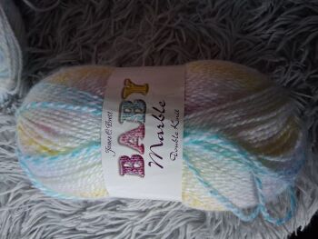 James C Brett Baby Marble DK 100g Variegated