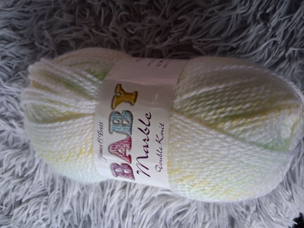 James C Brett Baby Marble DK 100g Variegated