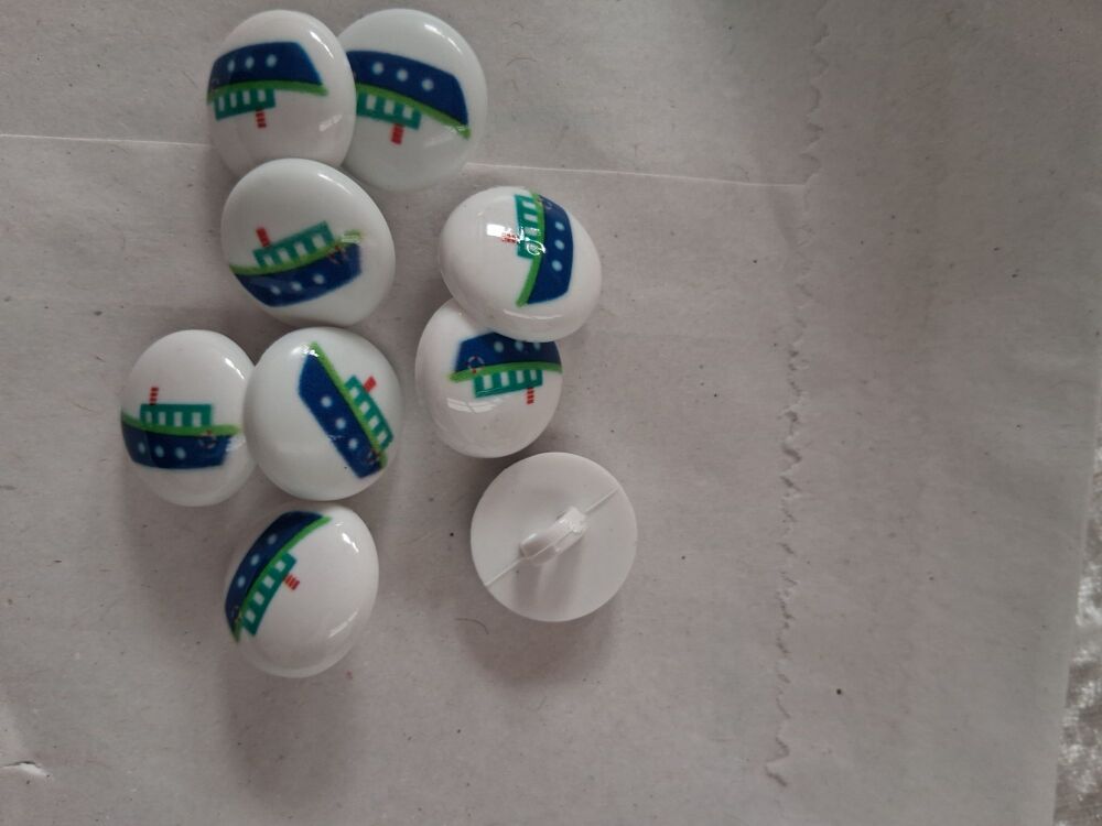 Boat  Buttons 15mm (each)